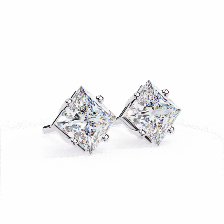 Earring White Gold - E0001