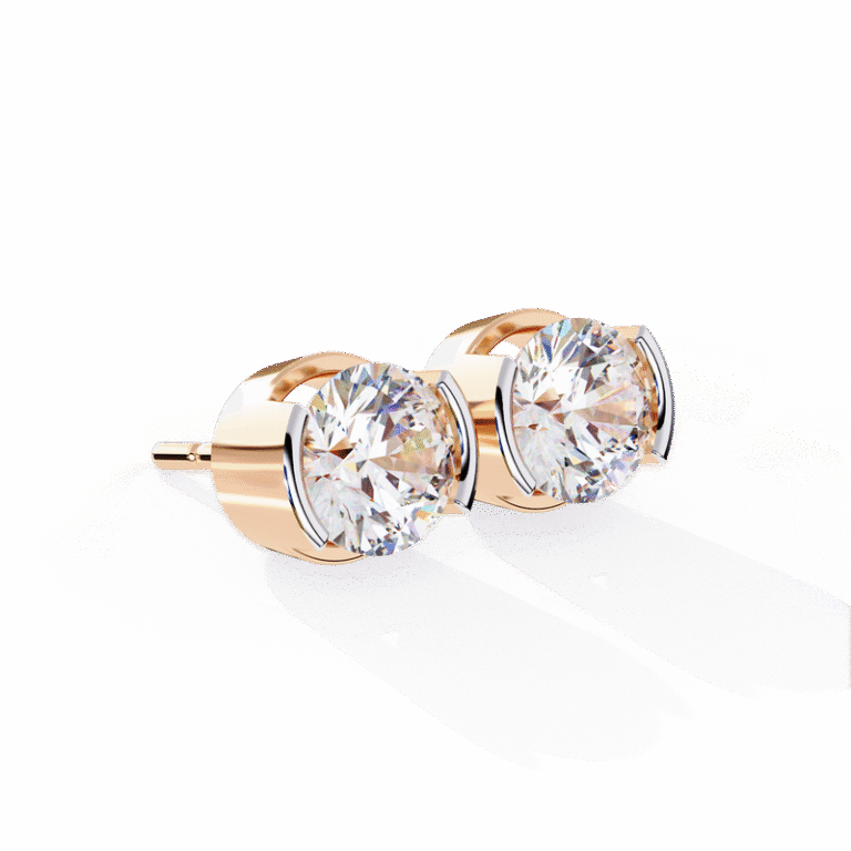 Earring Rose Gold - E0017