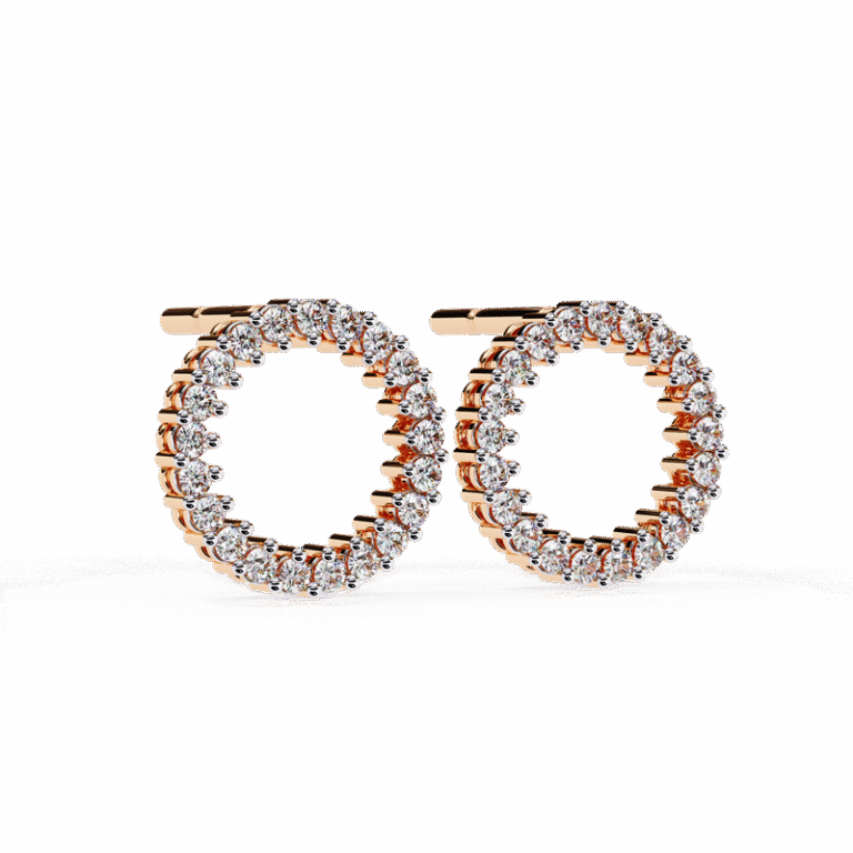 Earring Rose Gold - E0019
