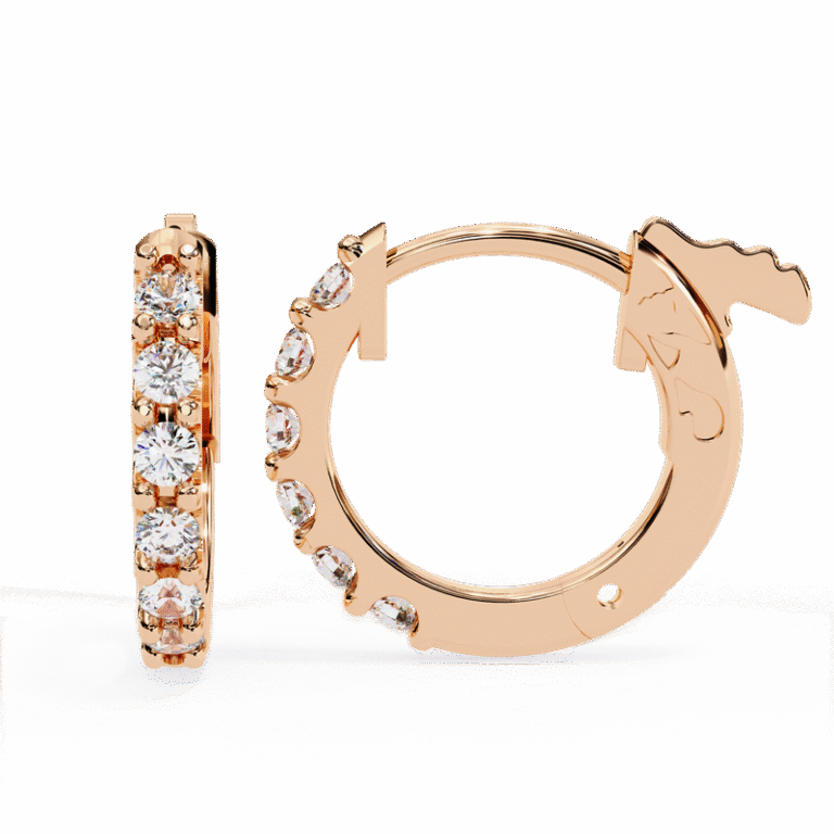 Earring Rose Gold - E0046