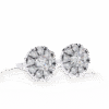 Earring White Gold - E0020