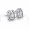 Earring White Gold - E0022