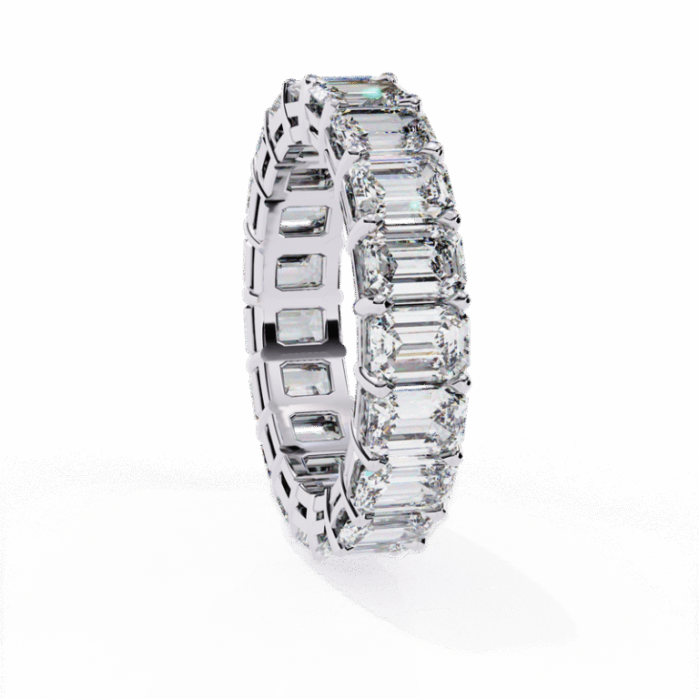Luxury 14K 18K Gold Ring IGI GIA Certified Brilliant Cut Lab Grown Diamond Fine Jewelry Ring Band for Women Yellow Gold B0001