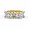 Certified Lab Diamond Ring in 14K/18K Gold – Brilliant Cut Women’s Fine Jewelry Yellow Gold B0006
