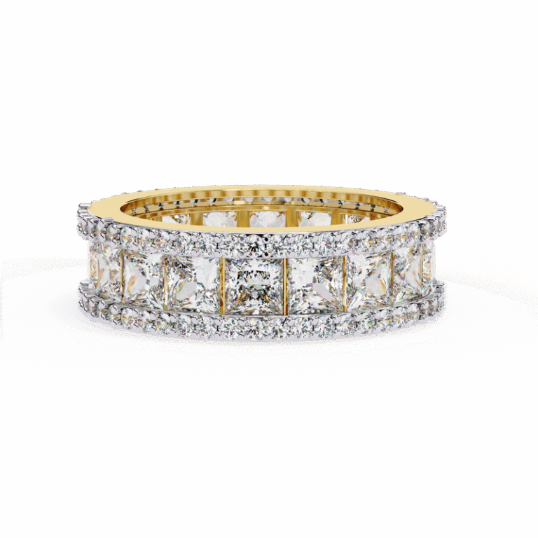 Certified Lab Diamond Ring in 14K/18K Gold – Brilliant Cut Women’s Fine Jewelry Yellow Gold B0006
