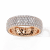 Elegant Women’s Band – 14K/18K Gold Ring with GIA & IGI Certified Lab Diamond Rose Gold B0009