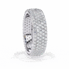 Elegant Women’s Band – 14K/18K Gold Ring with GIA & IGI Certified Lab Diamond Yellow Gold B0009