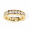 Brilliant Cut Lab Grown Diamond Ring in 14K/18K Gold – IGI & GIA Certified Luxury Band Yellow Gold B0014