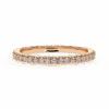Luxury Brilliant Cut Lab Diamond Ring – IGI/GIA Certified 14K & 18K Gold Jewelry for Her Rose Gold B0022