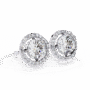 Earring White Gold - E0027