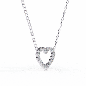 Pendant White Gold - P0027