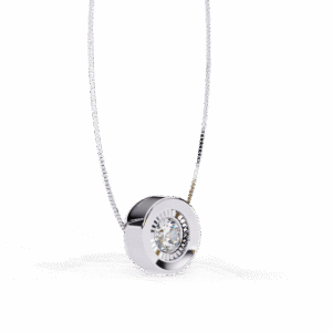Pendant White Gold - P0028