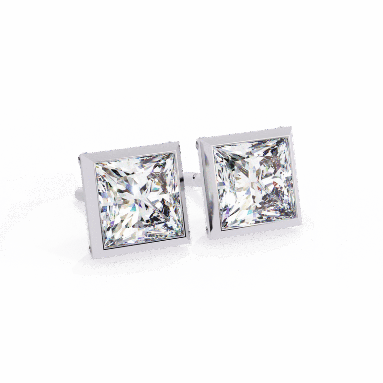 Earring White Gold - E0033