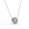 Pendant White Gold - P0034