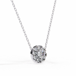 Pendant White Gold - P0034