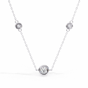 Pendant White Gold - P0035