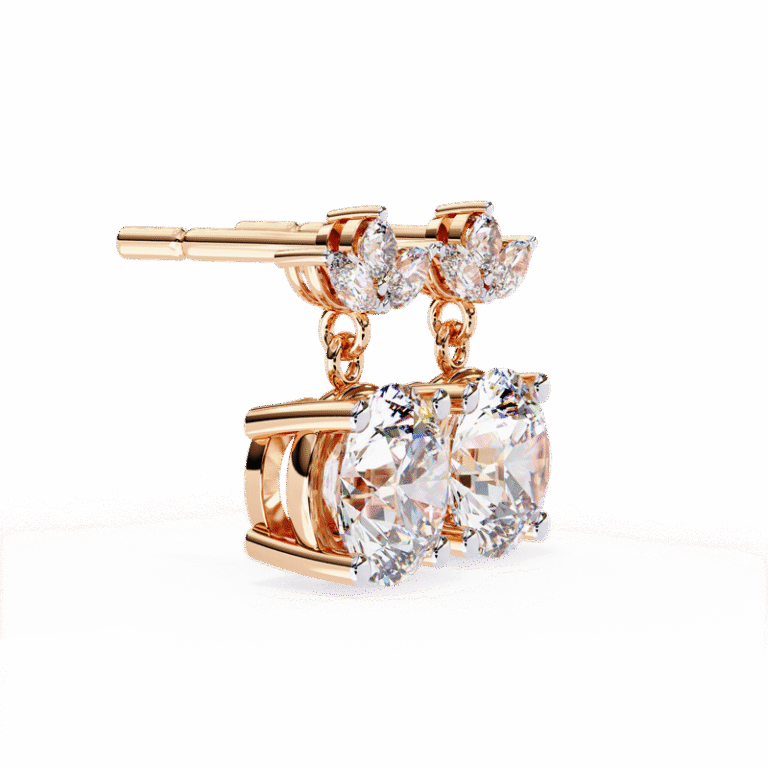 Earring Rose Gold - E0036