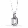 Pendant White Gold - P0037