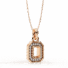 Pendant Rose Gold - P0037
