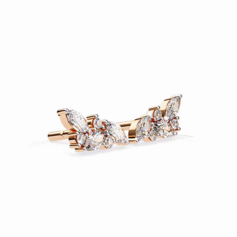 Earring Rose Gold - E0038