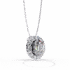 Pendant White Gold - P0038