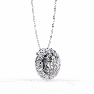Pendant White Gold - P0038