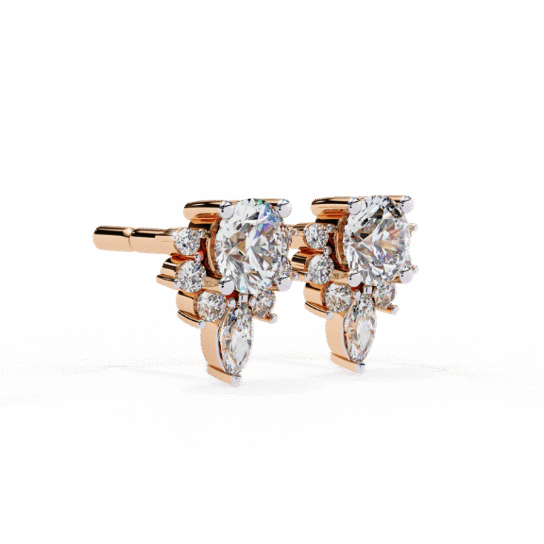 Earring Rose Gold - E0039