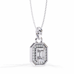 Pendant White Gold - P0039