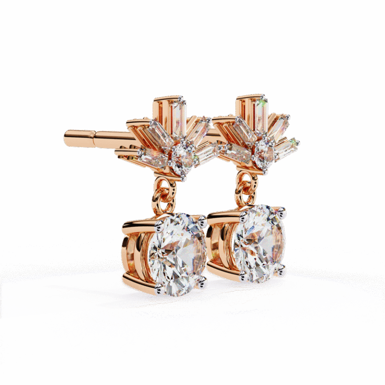 Earring Rose Gold - E0042