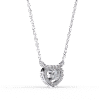 Pendant White Gold - P0043