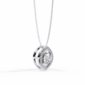 Pendant White Gold - P0044