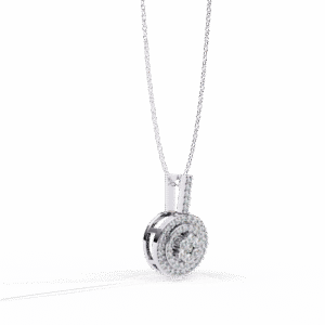 Pendant White Gold - P0045