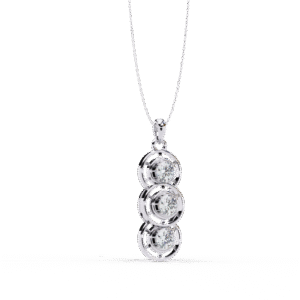 Pendant White Gold - P0046
