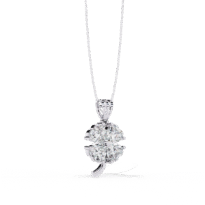 Pendant White Gold - P0047