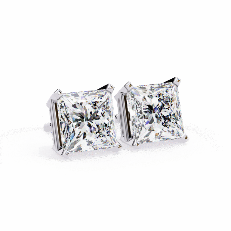 Earring White Gold - E0006