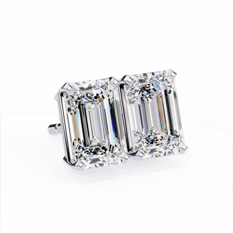 Earring White Gold - E0007