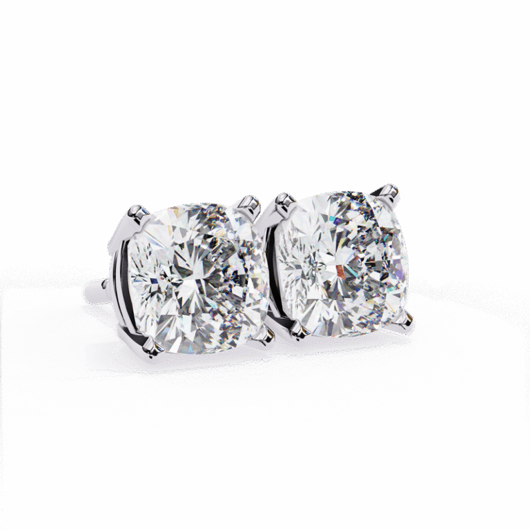 Earring White Gold - E0009