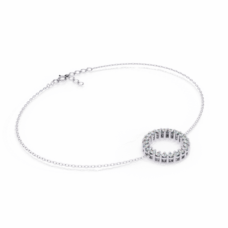 Bracelet White Gold - BR0009