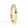 Elegant 14K & 18K Gold Lab Grown Diamond Ring – IGI GIA Certified Fine Jewelry for Women Yellow Gold B0013