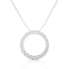 Pendant White Gold - P0054