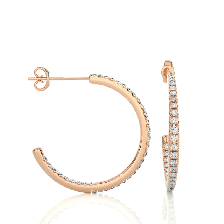 Earring Rose Gold - E0058