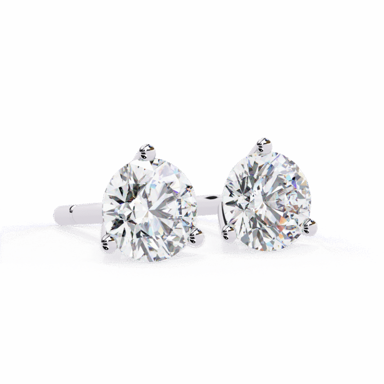 Earring White Gold - E0002