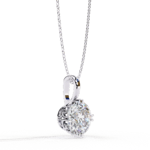 Pendant White Gold - P0015