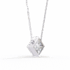Pendant White Gold - P0013