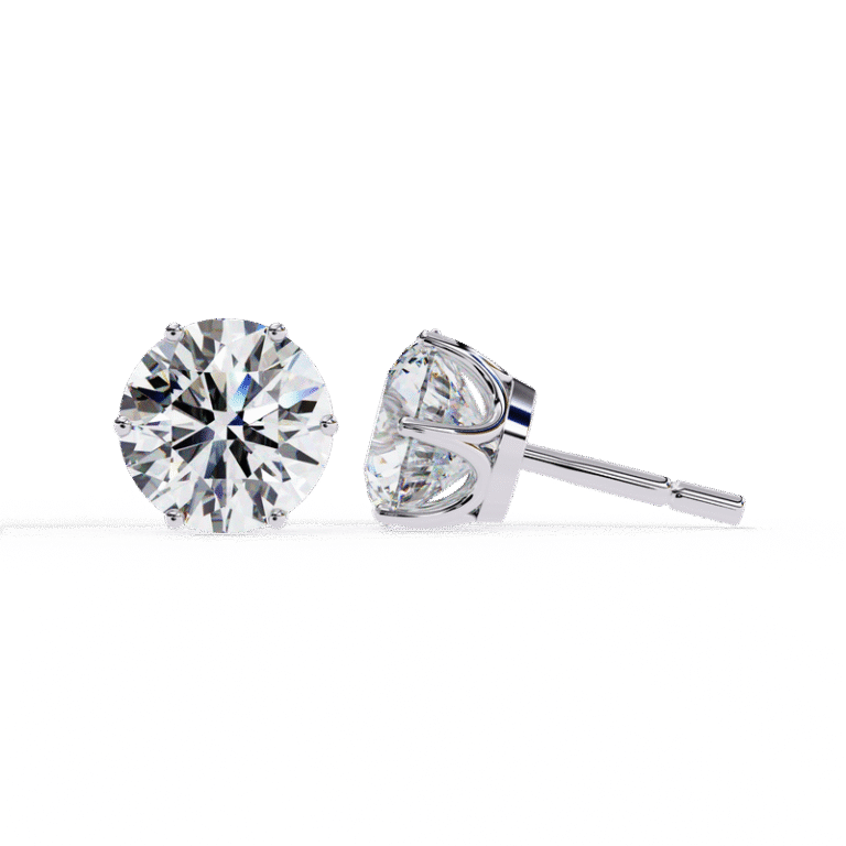 Earring White Gold - E0008