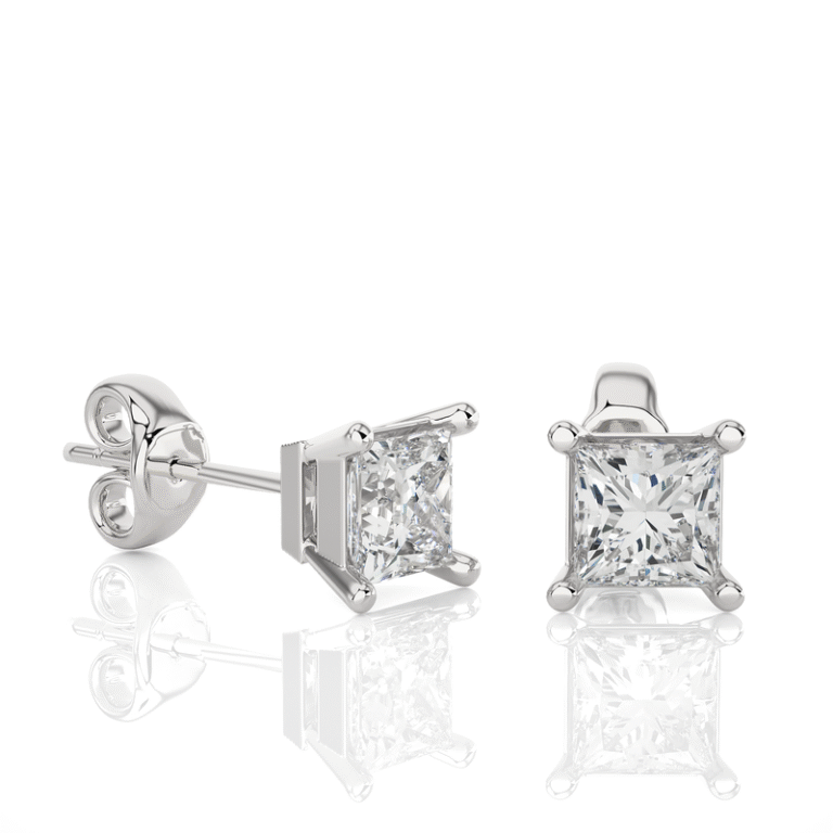 Earring White Gold - E0047