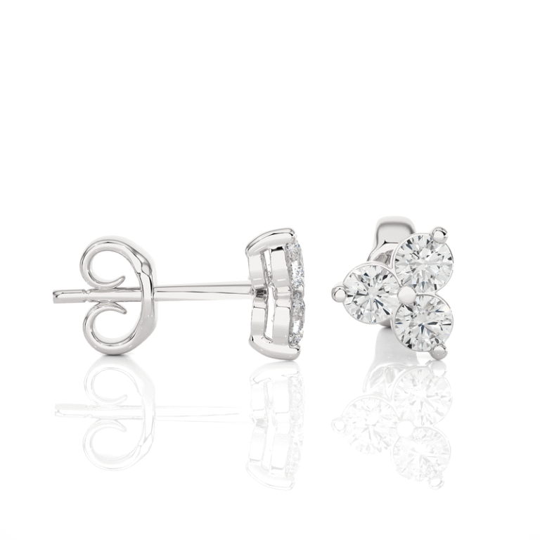 Earring White Gold - E0050