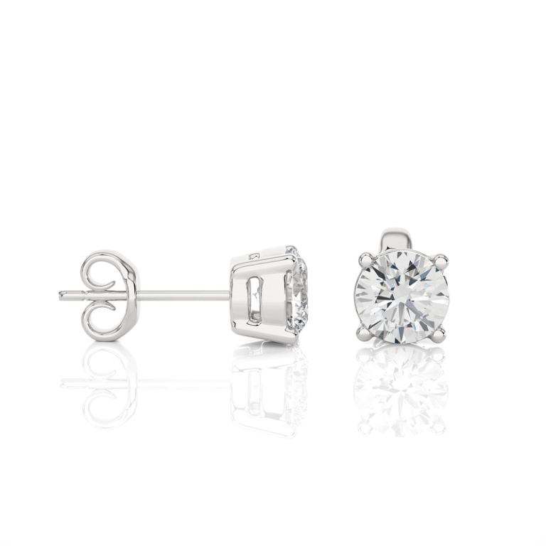 Earring White Gold - E0051