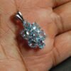 Swiss Blue Topaz Pendant, Swiss Topaz Pendant, Engagement Gift, Women Delicate teardrop Pendant, Gift For Her, 925 Sterling Silver Jewelry P0037-GS