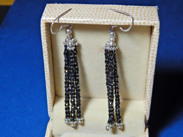Black spinel Earring !!! 925 Sterling Silver Jewelry Earring With Gemstone Black spinel faceted For Girls & Women gift item E0723-GS